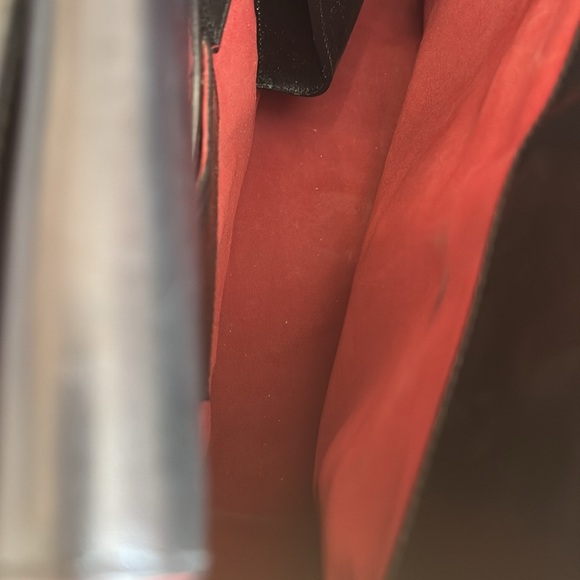 Cole Haan Women’s Black Leather Tote Bag Purse - Picture 12 of 16